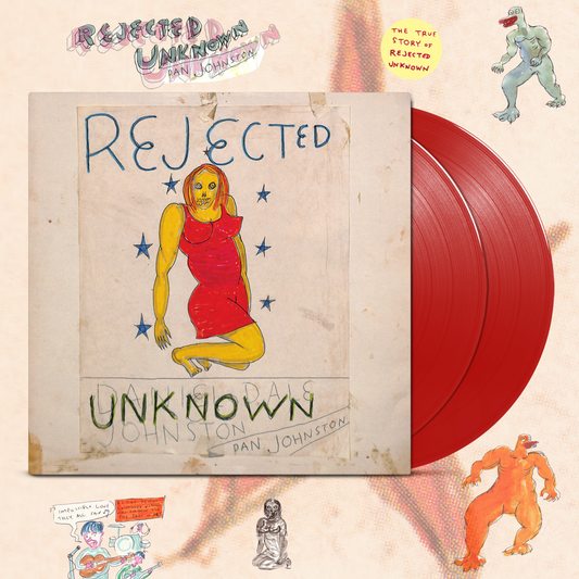 Rejected Unknown Collector's Edition OPAQUE RED VINYL Dual LP