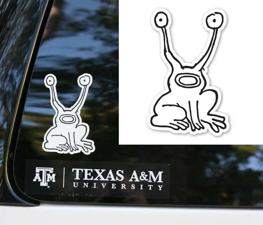 Hi How Are You ALBUM Frog VINYL STICKER (Add on item only)