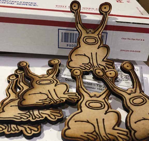 Daniel Johnston Hi How Are You ALBUM Refrigerator MAGNET/ORNAMENT