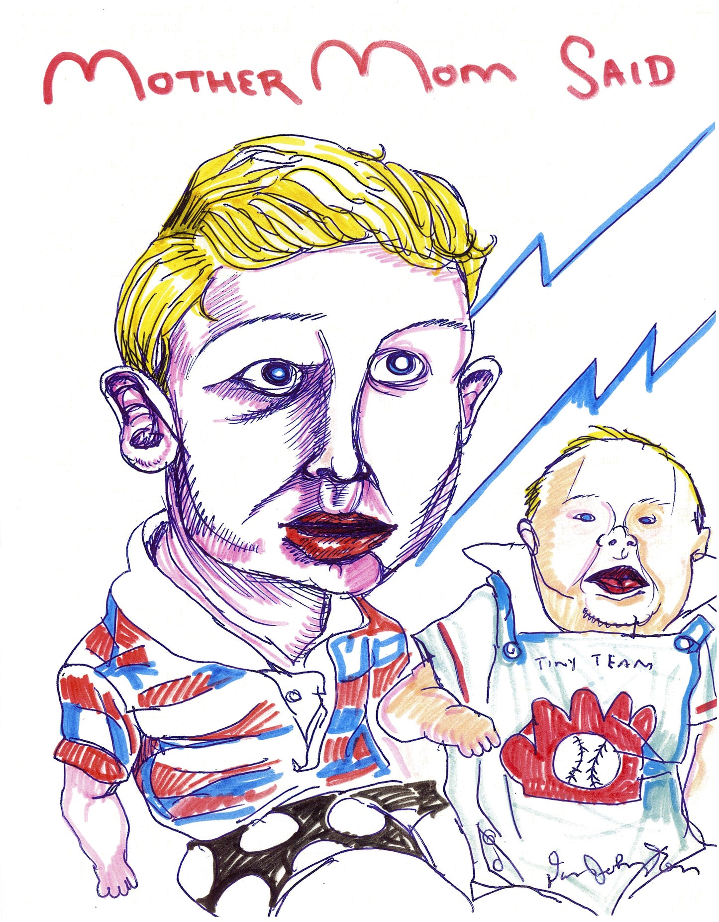 Art Print - "Mother Mom Said"