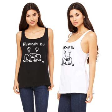 Women's "Hi, How Are You" Bella Tank Top