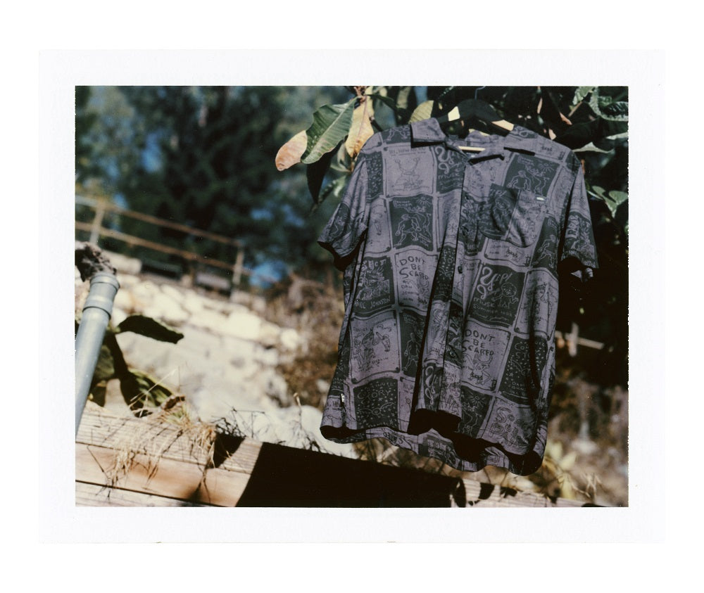 MENS VANS X DANIEL JOHNSTON BUTTONDOWN WOVEN SHIRT