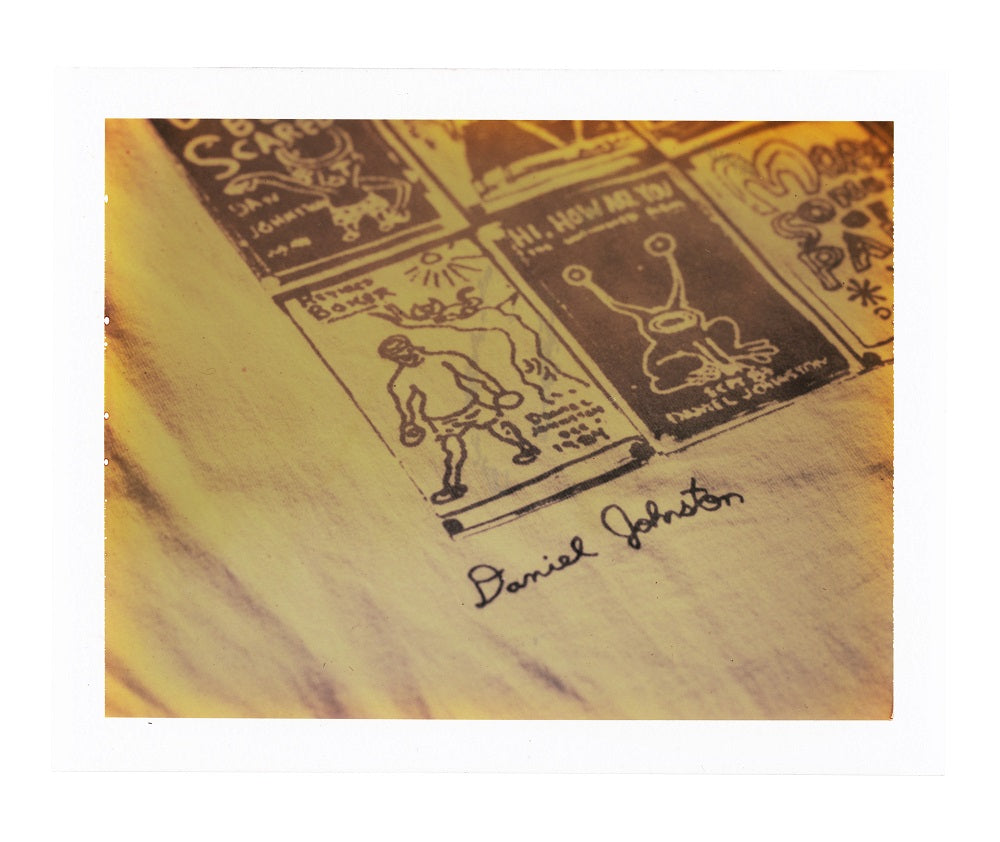 Men's Vans x Daniel Johnston Checkerboard Off-The-Wall Classic Short Sleeve T-Shirt