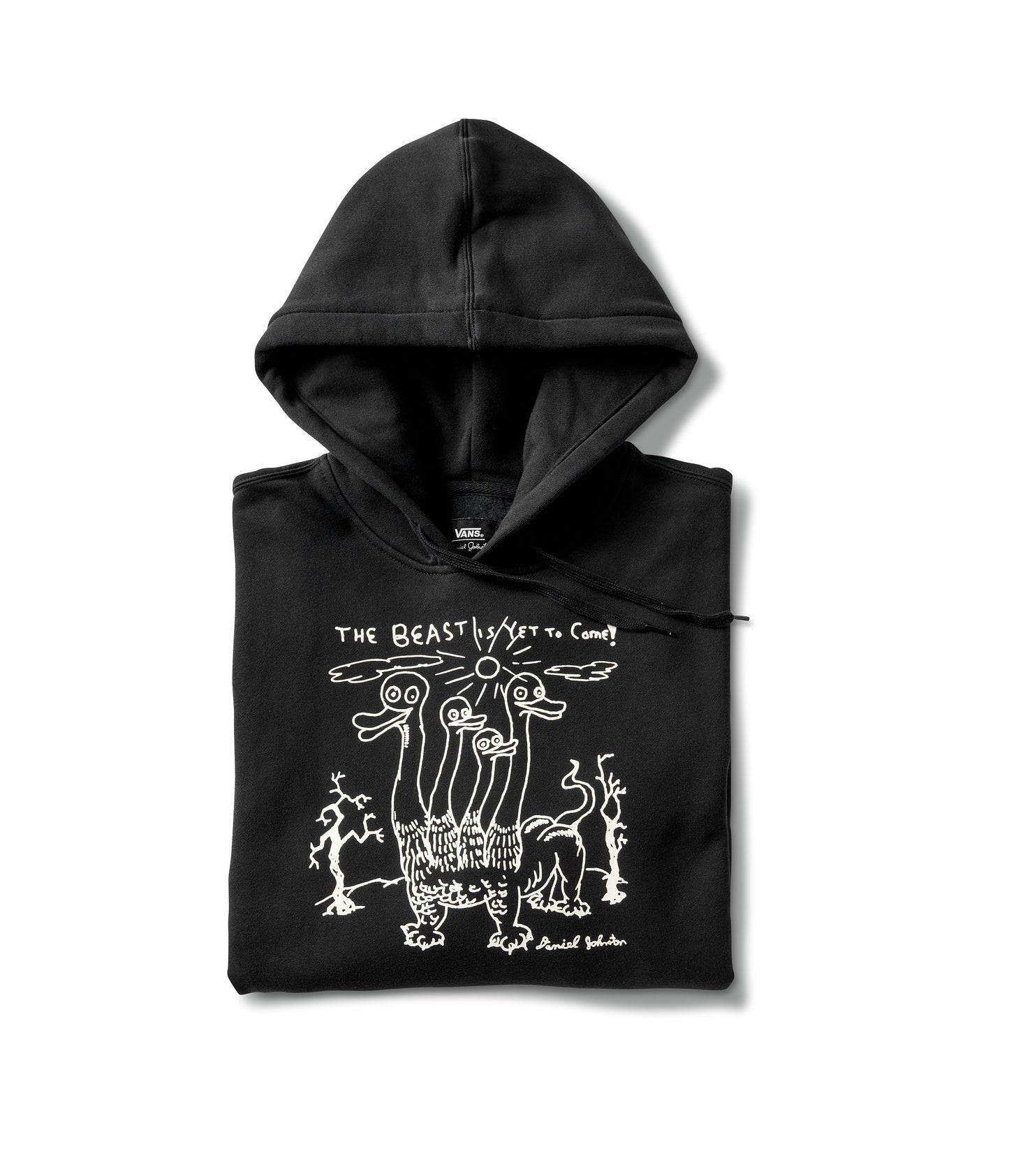 MENS VANS X DANIEL JOHNSTON PULLOVER HOODIE