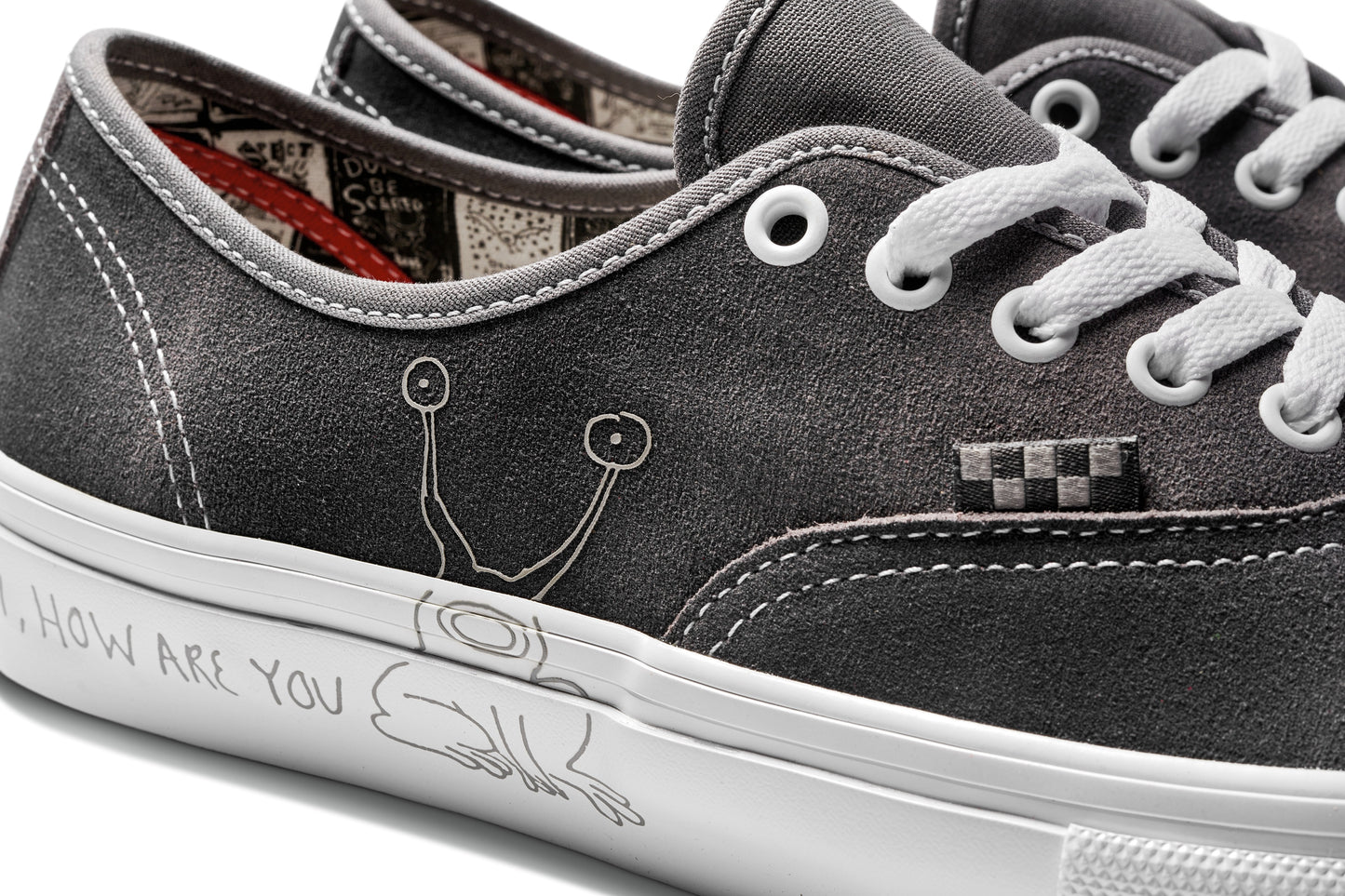 Men's Vans x Daniel Johnston Skate Authentic Shoes