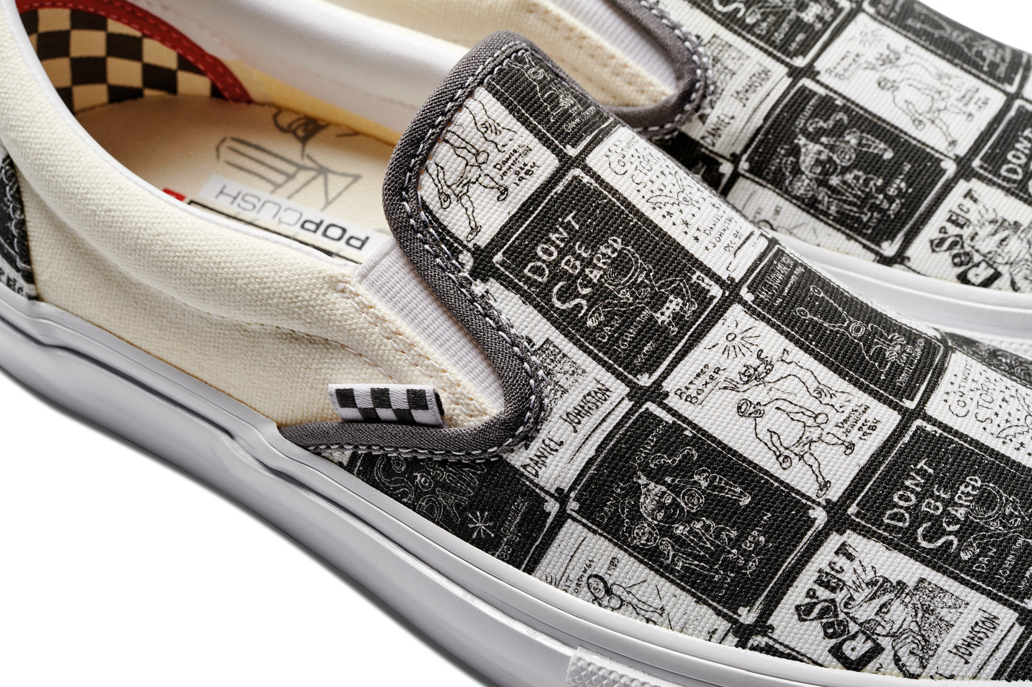 Men's Vans x Daniel Johnston Slip-on Shoe