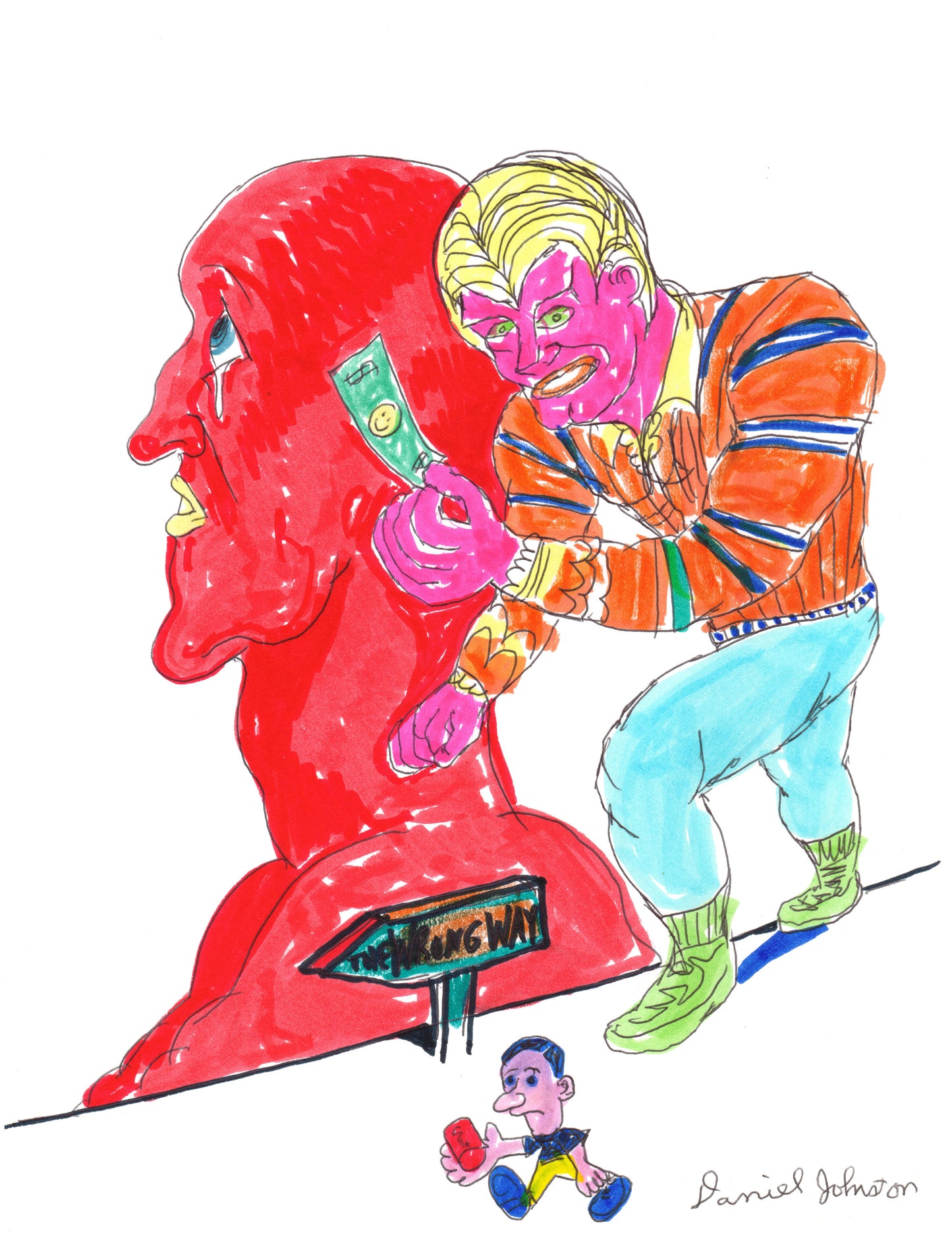 Art Print - "The Wrong Way"
