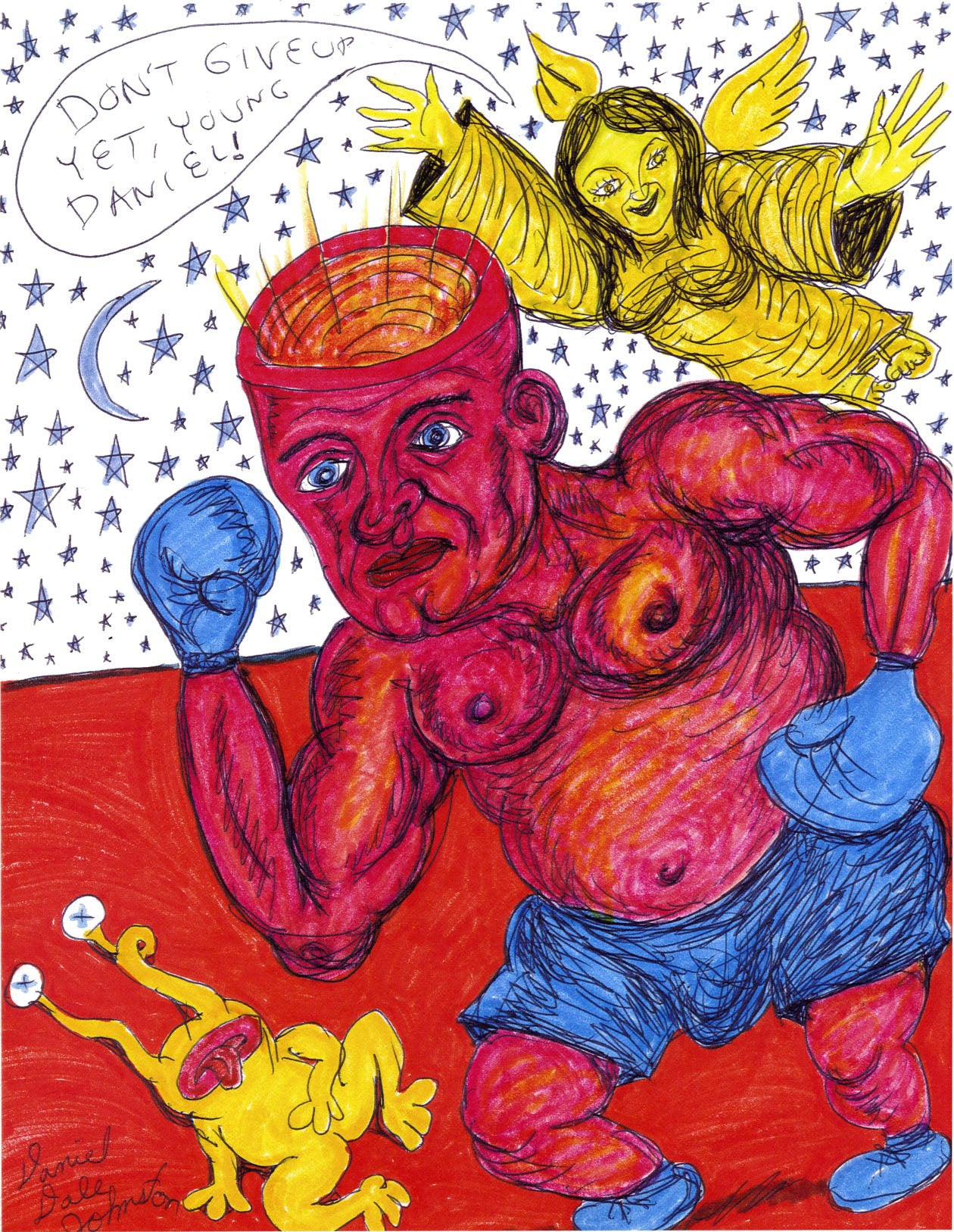 Art Print - "Don't Give Up Yet, Young Daniel!"