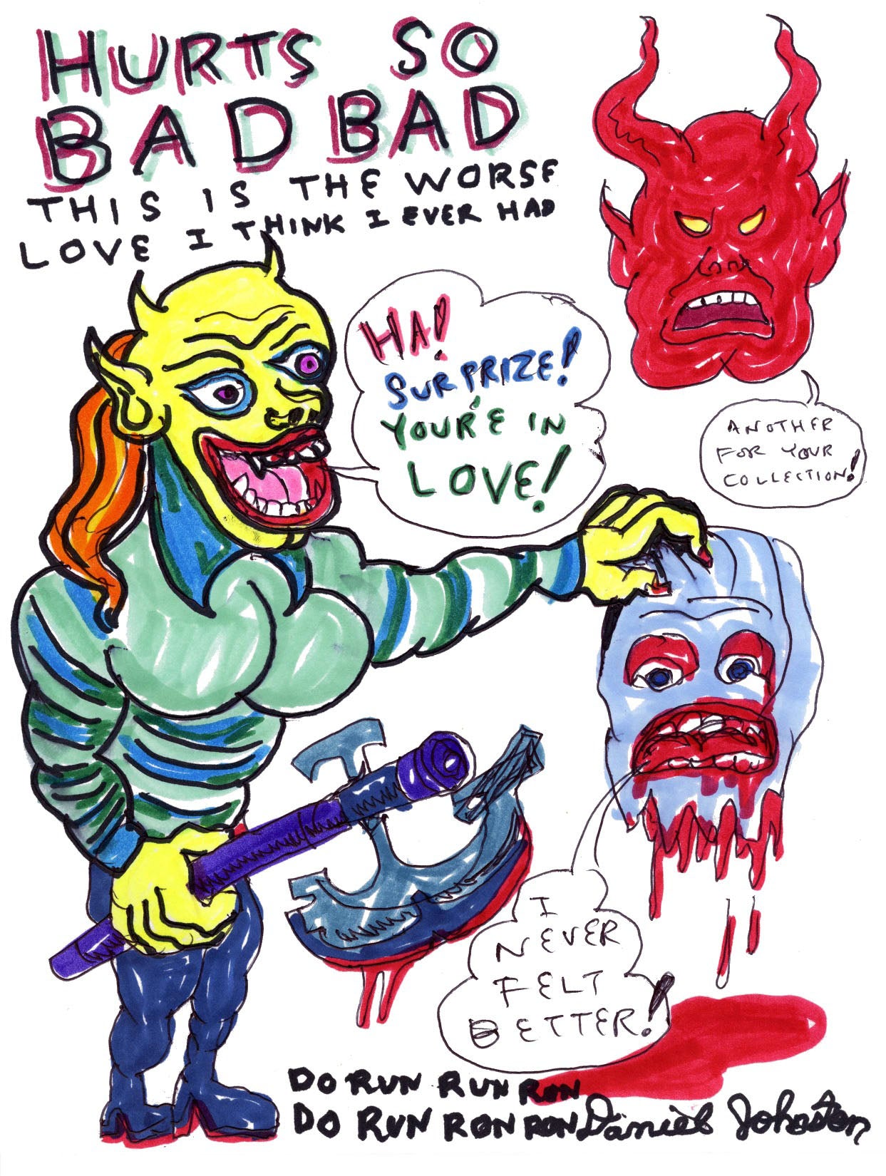 Art Print - "Hurts So Bad"