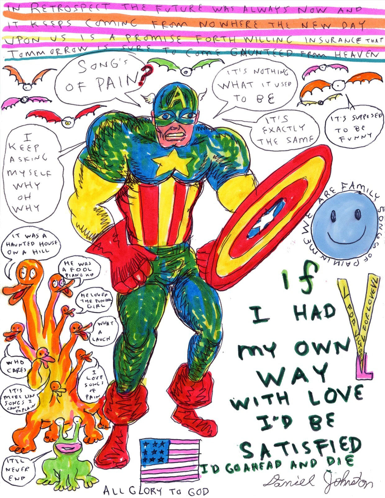Art Print - "If I Had My Own Way I'd Be Satisfied"