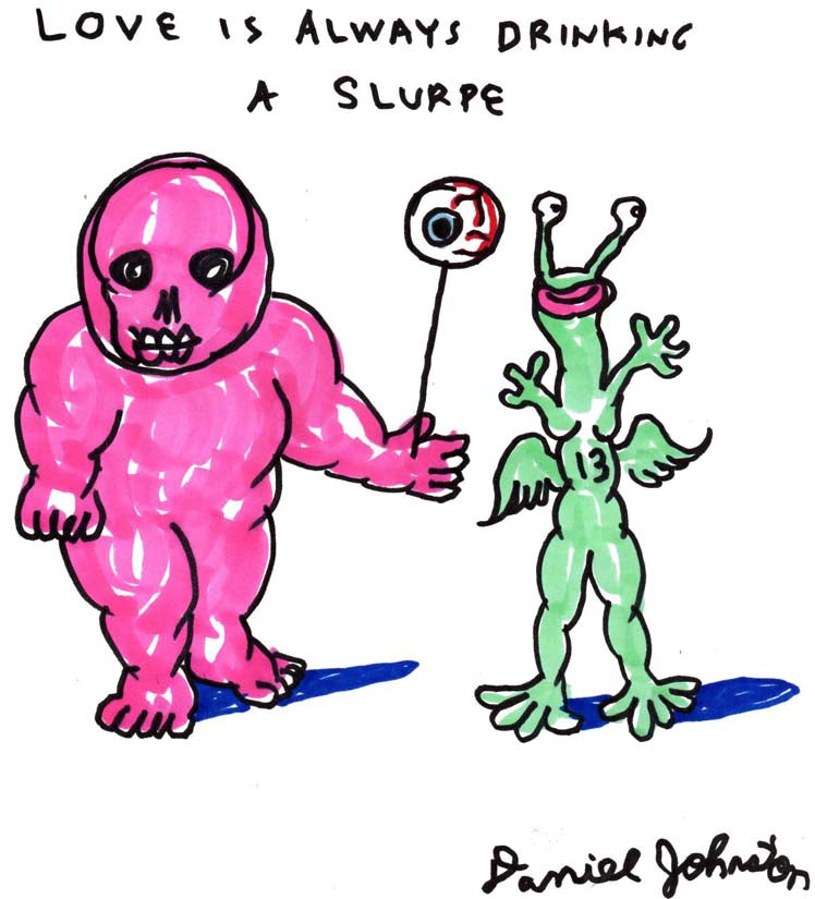 Art Print - "Love Is Always Drinking A Slurpe"