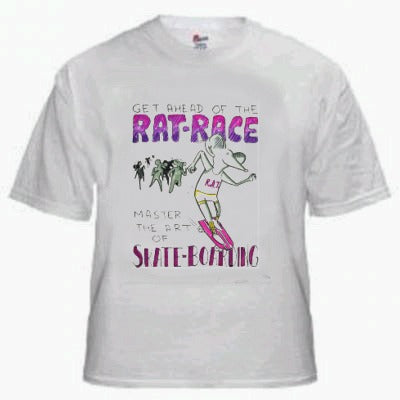 "Skate-boarding Rat Race" T-Shirt (Youth Sizes)