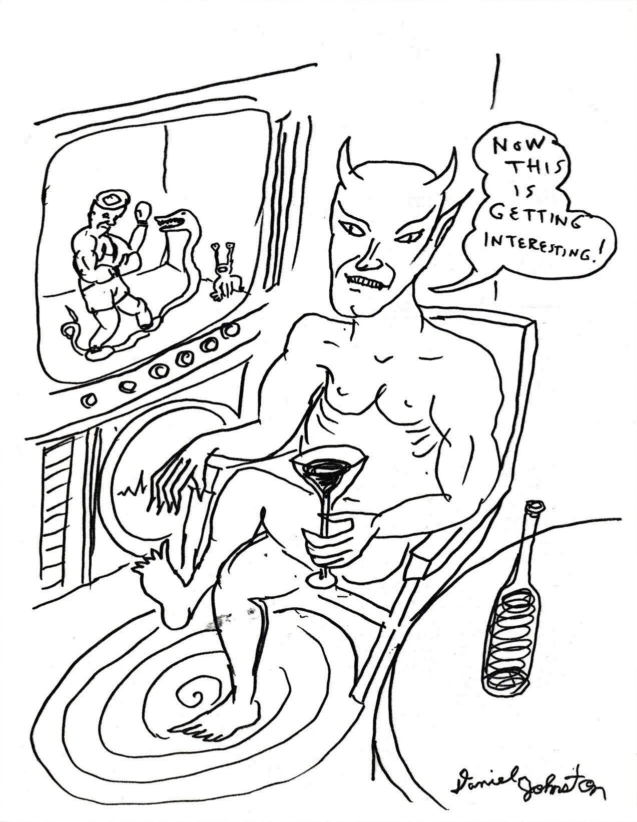 Art Print - "Now This Is Getting Interesting"