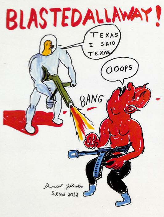 Oversized Print - Blasted All Away SXSW 2012