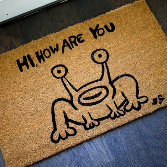 Hi, How Are You Doormat