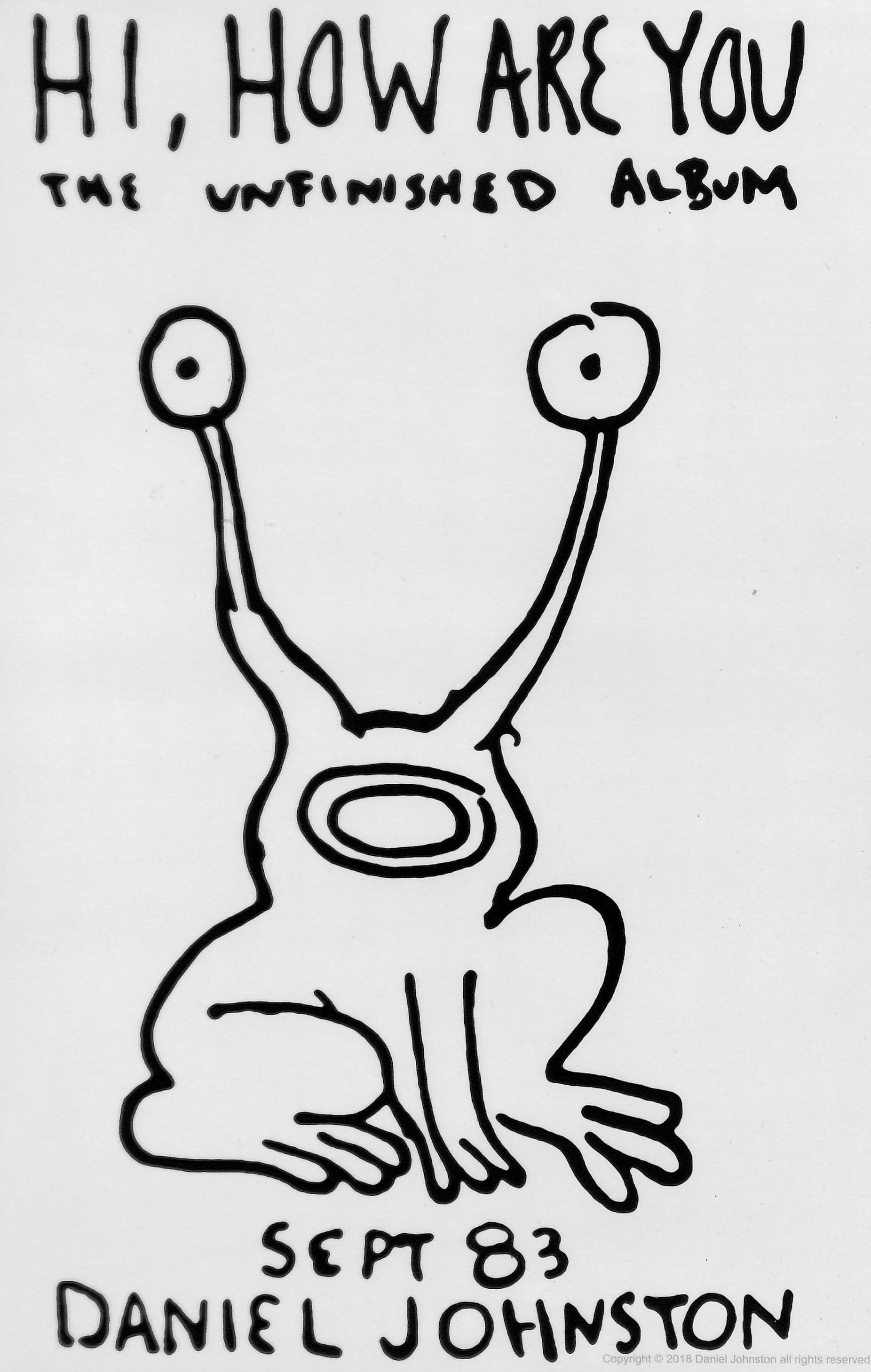 Daniel Johnston Posters – Hi How Are You