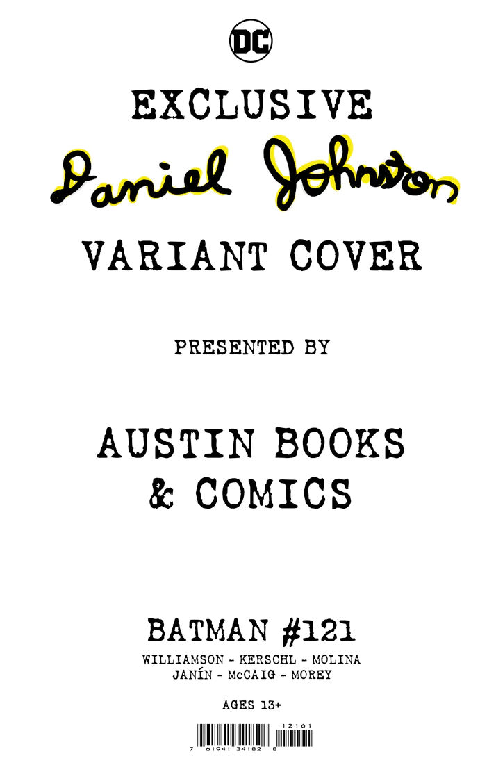 Batman #121 Cover G Daniel Johnston