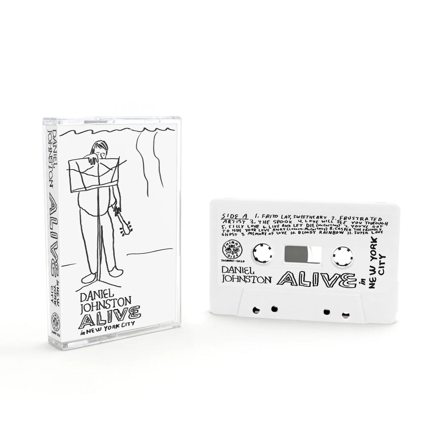 Daniel Johnston - Alive In New York City Cassette Tape
