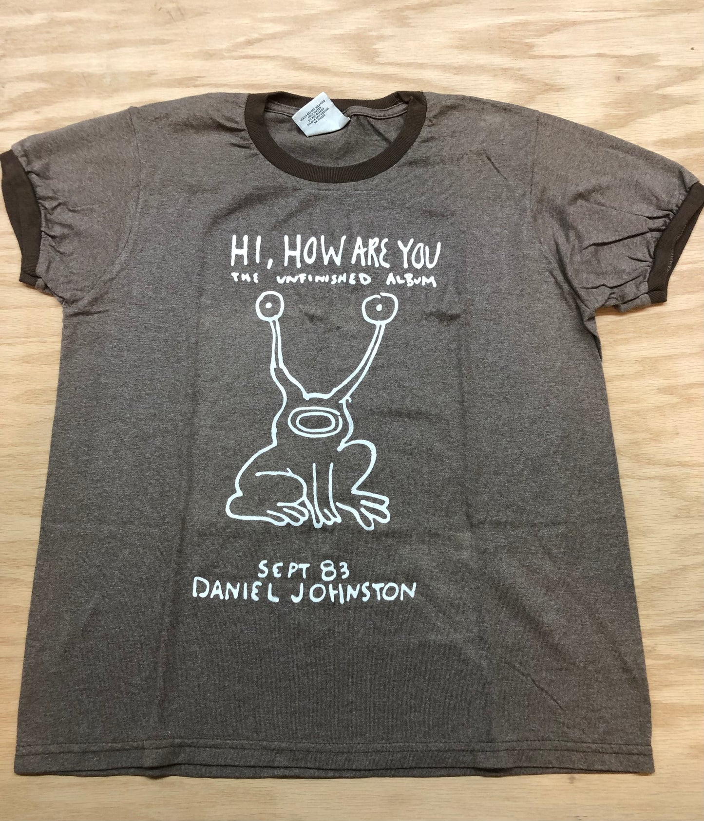 "Hi, How Are You" Brown T-Shirt