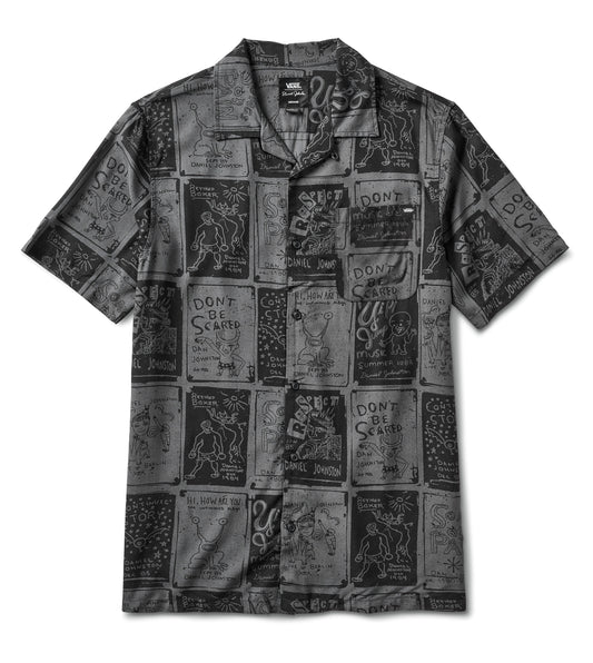 MENS VANS X DANIEL JOHNSTON BUTTONDOWN WOVEN SHIRT