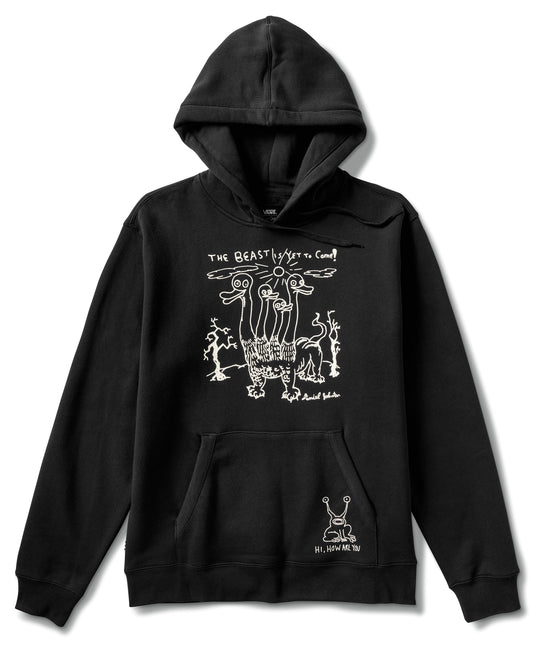 MENS VANS X DANIEL JOHNSTON PULLOVER HOODIE