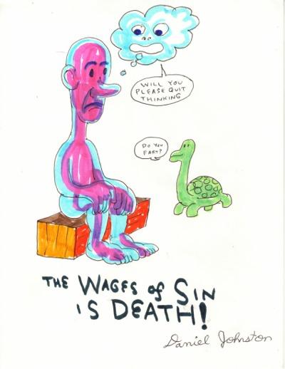 Art Print - "The Wages of Sin Is Death"