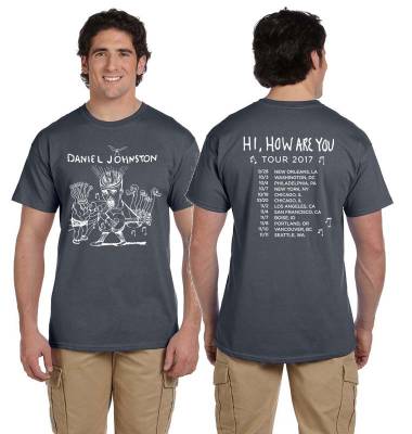 Daniel Johnston 2017 TOUR Tshirt