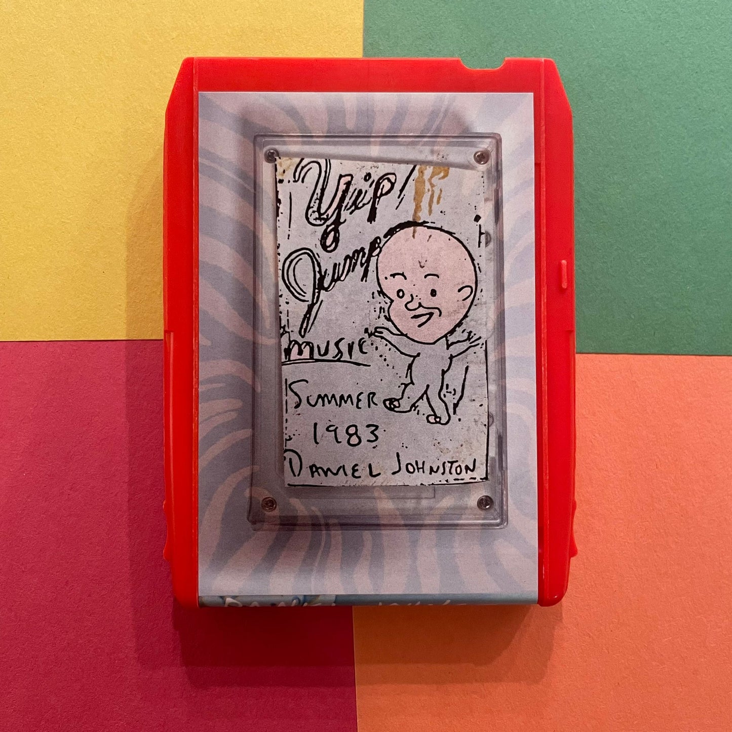Daniel Johnston LIMITED NUMBERED 8 track stereo cartridge albums